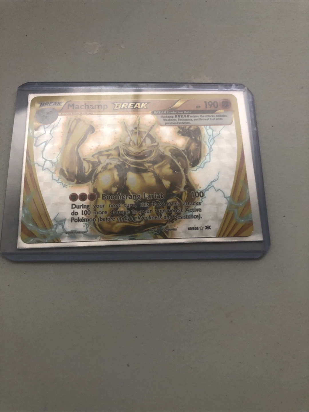 Pokémon Machamp BREAK TCG Card