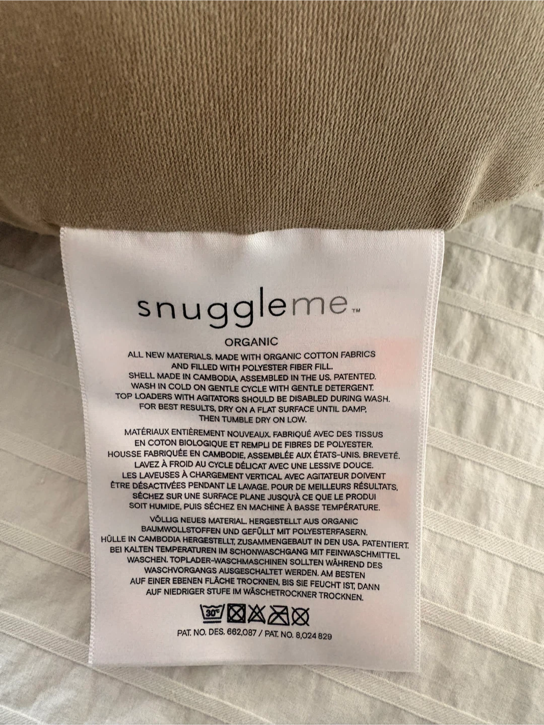 Snuggle Me Organic Baby Lounger - photo 2