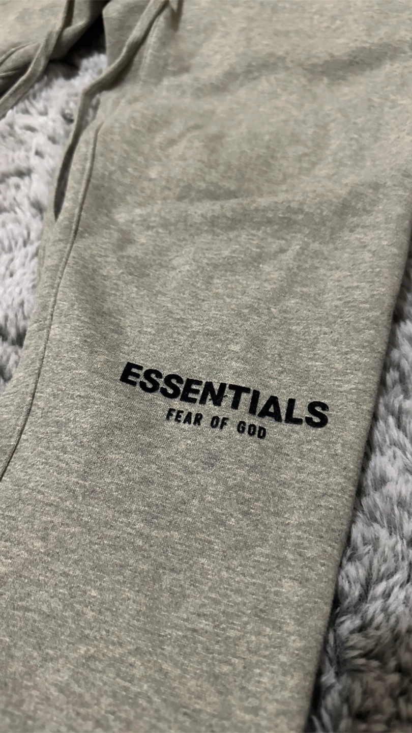 Fear of God Essentials Sweats “Dark Oatmeal” - photo 2