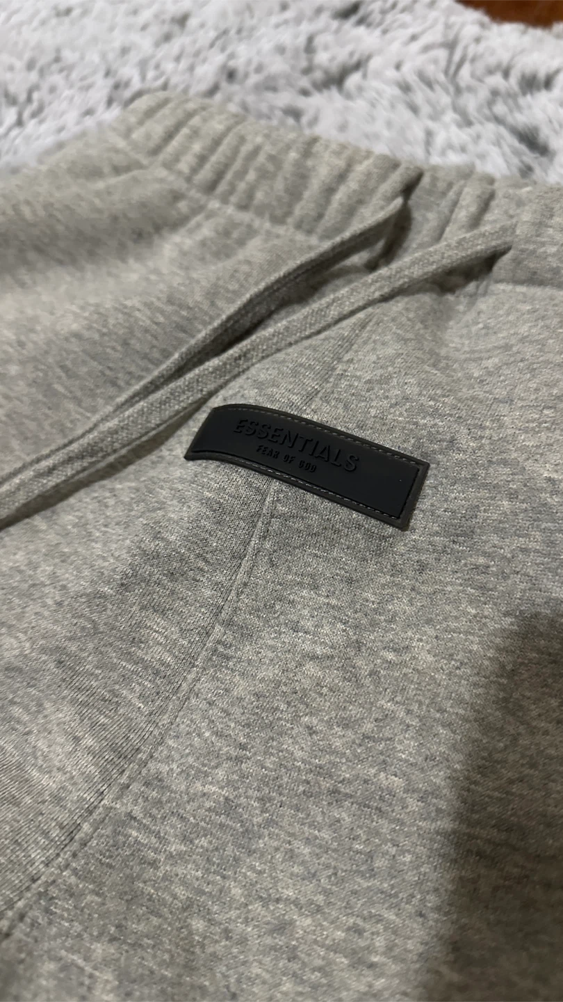 Fear of God Essentials Sweats “Dark Oatmeal” - photo 3