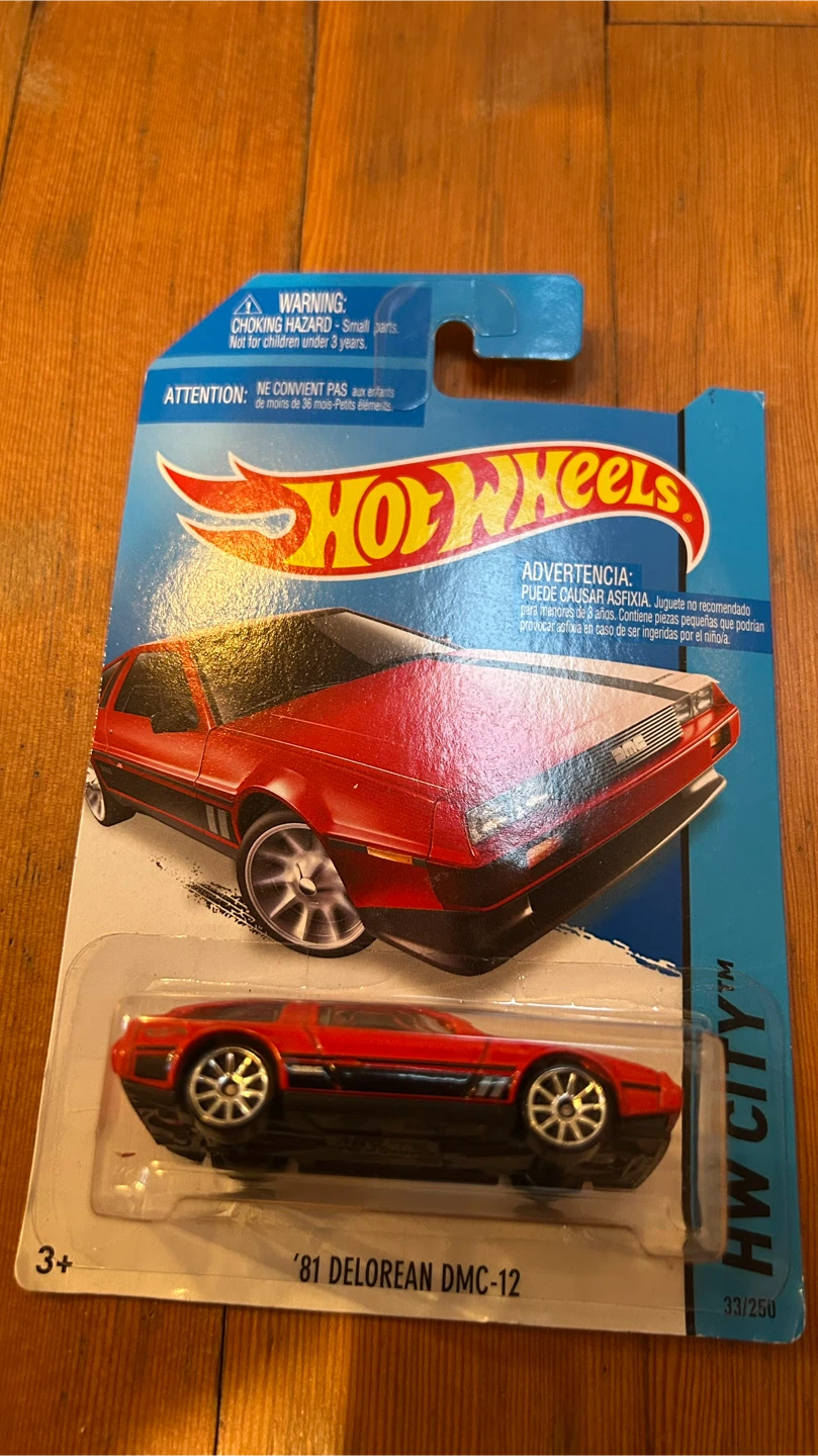 Hot Wheels '81 DeLorean DMC-12 HW City Speed Team
