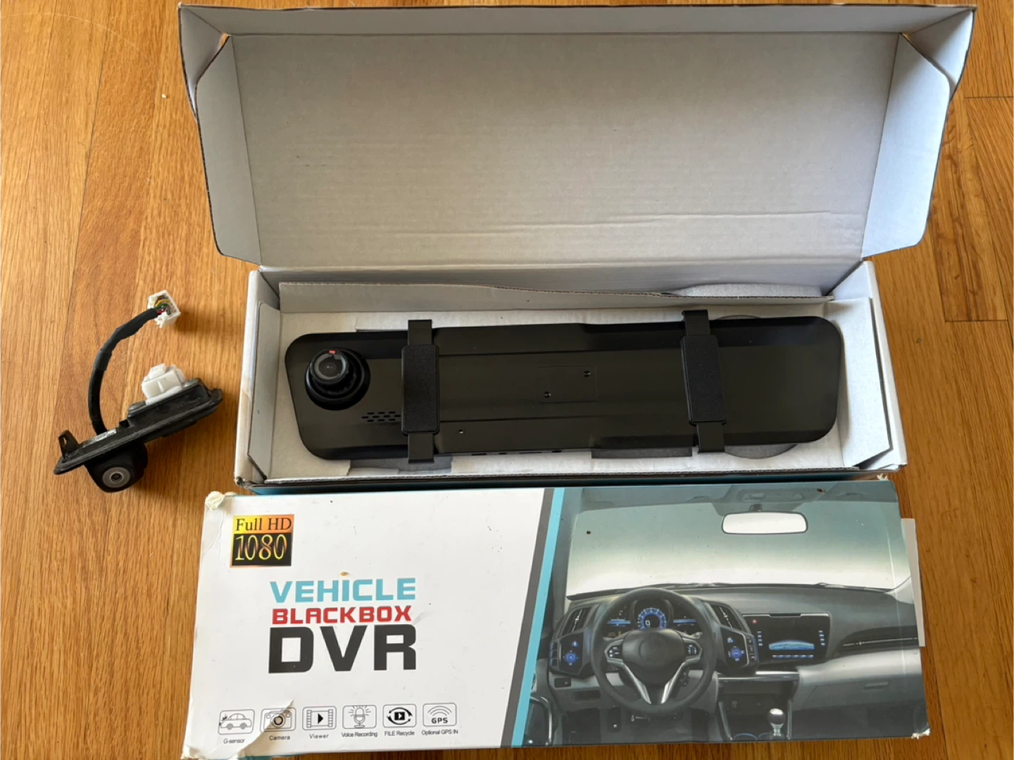 Vehicle Blackbox DVR with Camera and GPS