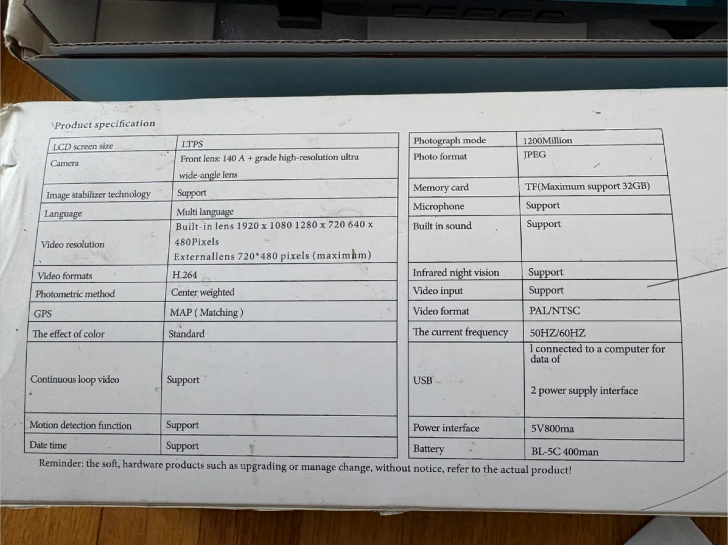Vehicle Blackbox DVR with Camera and GPS - photo 4