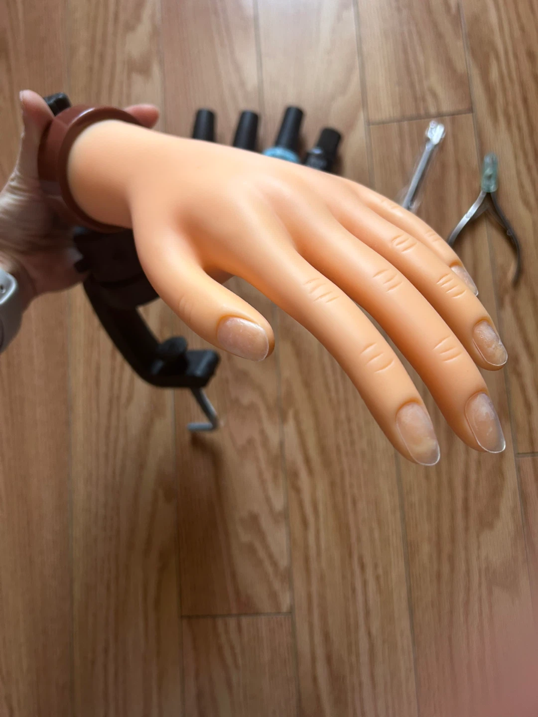 Nail Training Hand with OPI Polishes and Tools - photo 3