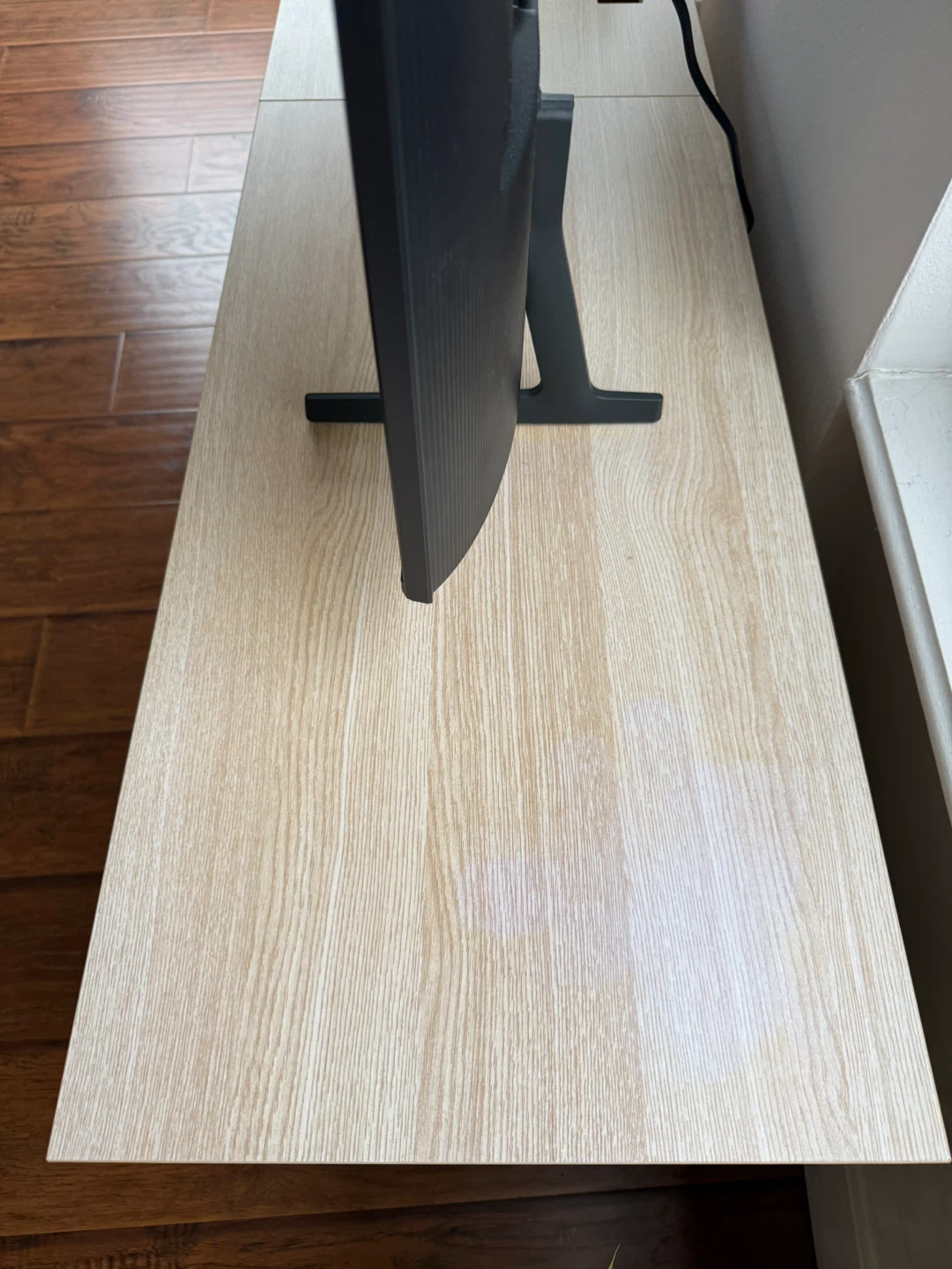 Wood Rattan TV Stand - photo 4