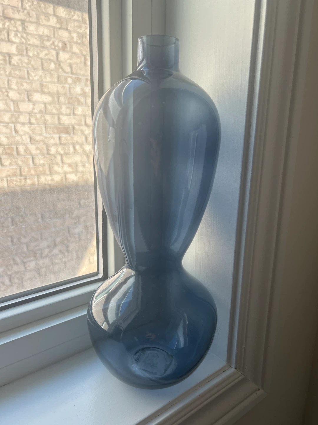 Blue Glass Vase