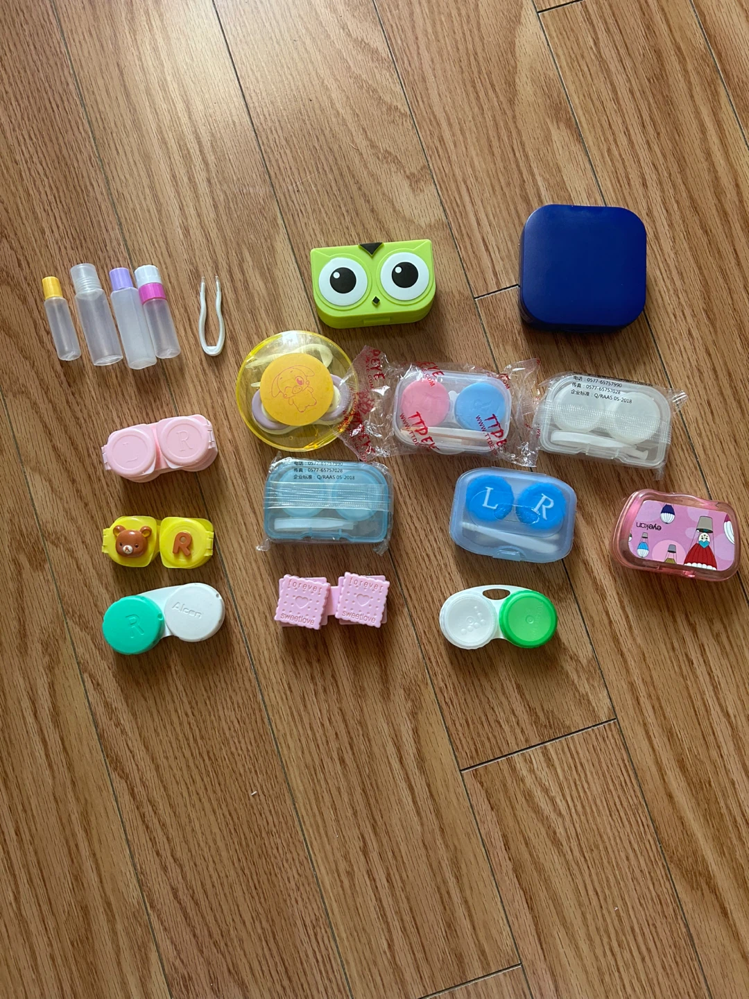 Brand New Assorted Contact Lens Cases