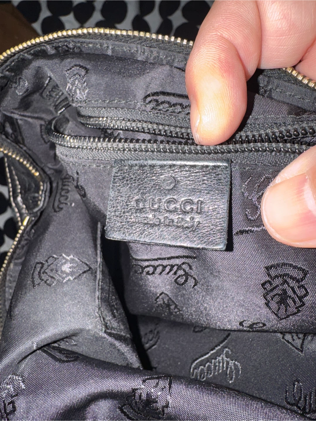 Gucci Black Leather Messenger Bag - photo 4