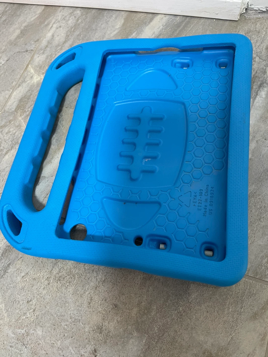 Blue Kids Tablet Case with Handle