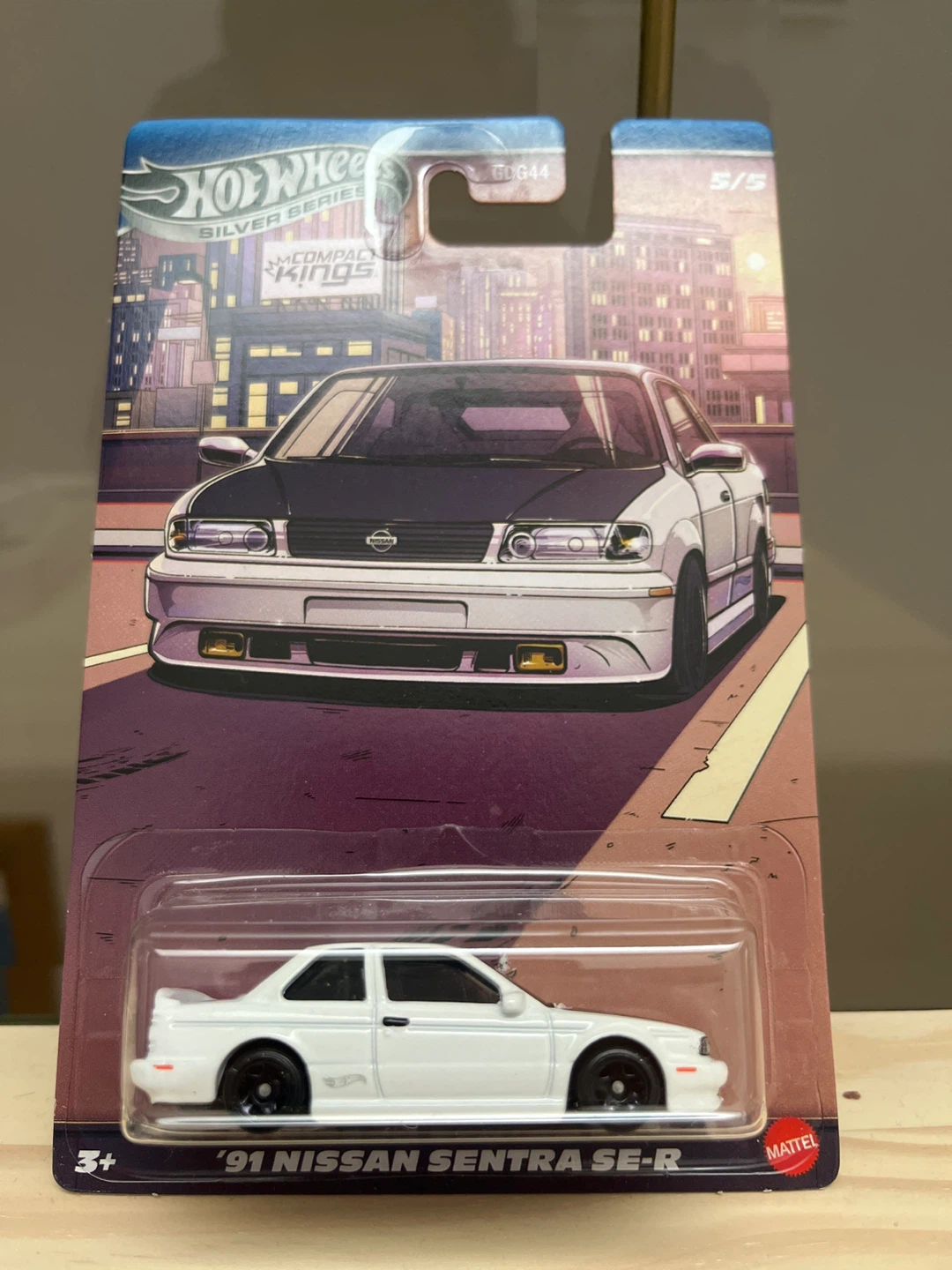 Hot Wheels '91 Nissan Sentra SE-R Silver Series