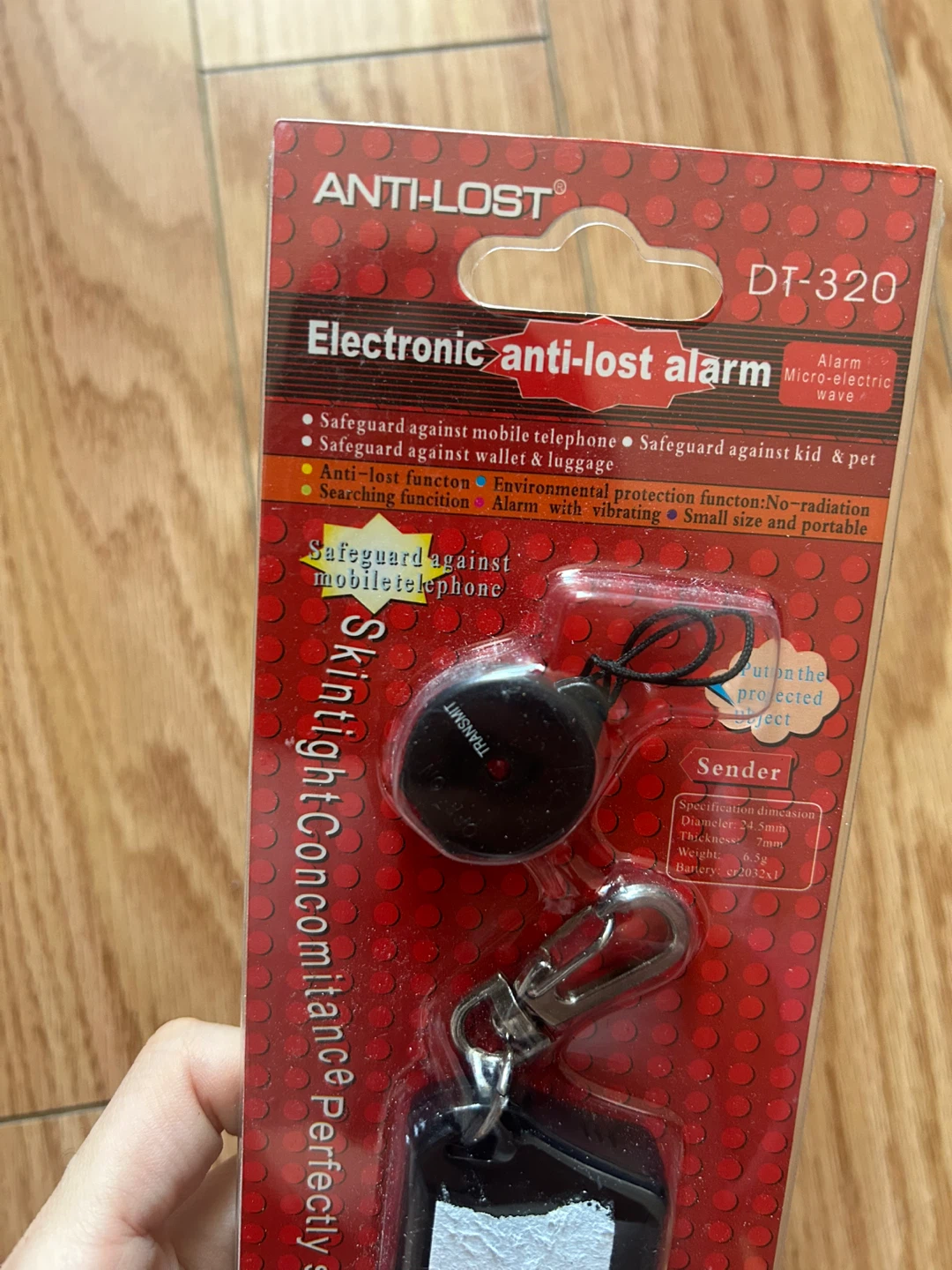 Anti-Lost DT-320 Electronic Alarm - photo 3