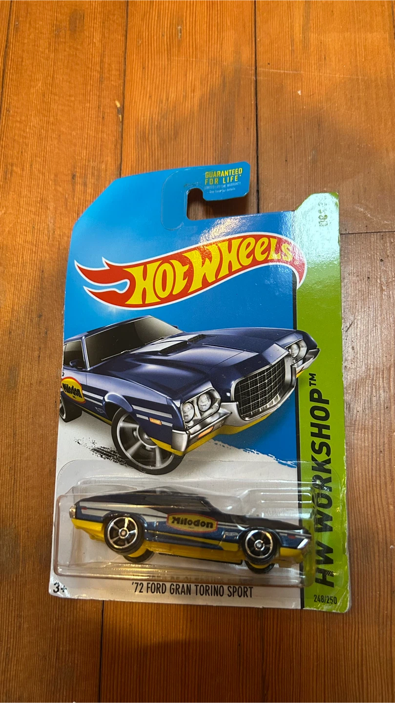 Hot Wheels 72 Ford Gran Torino Sport Diecast Car