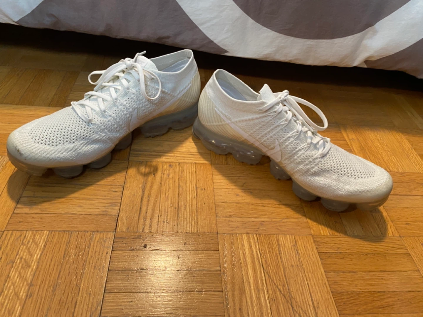 Triple White Nike Vapormax - photo 2