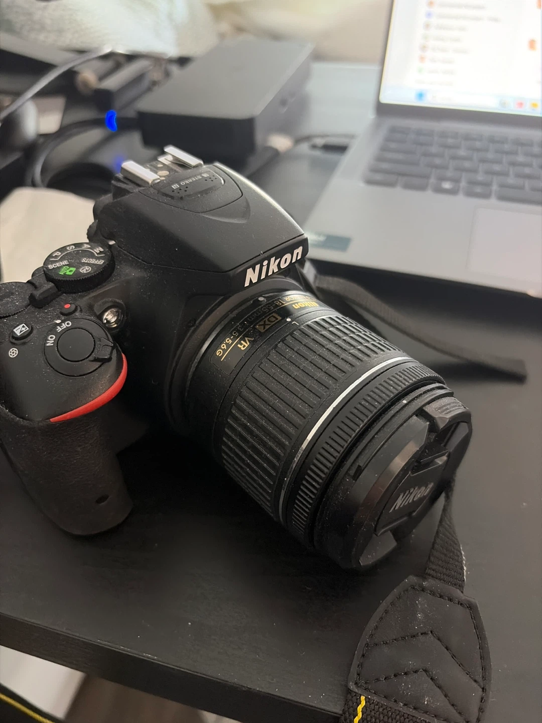 Nikon D5500 DSLR Camera with 18-55mm Lens