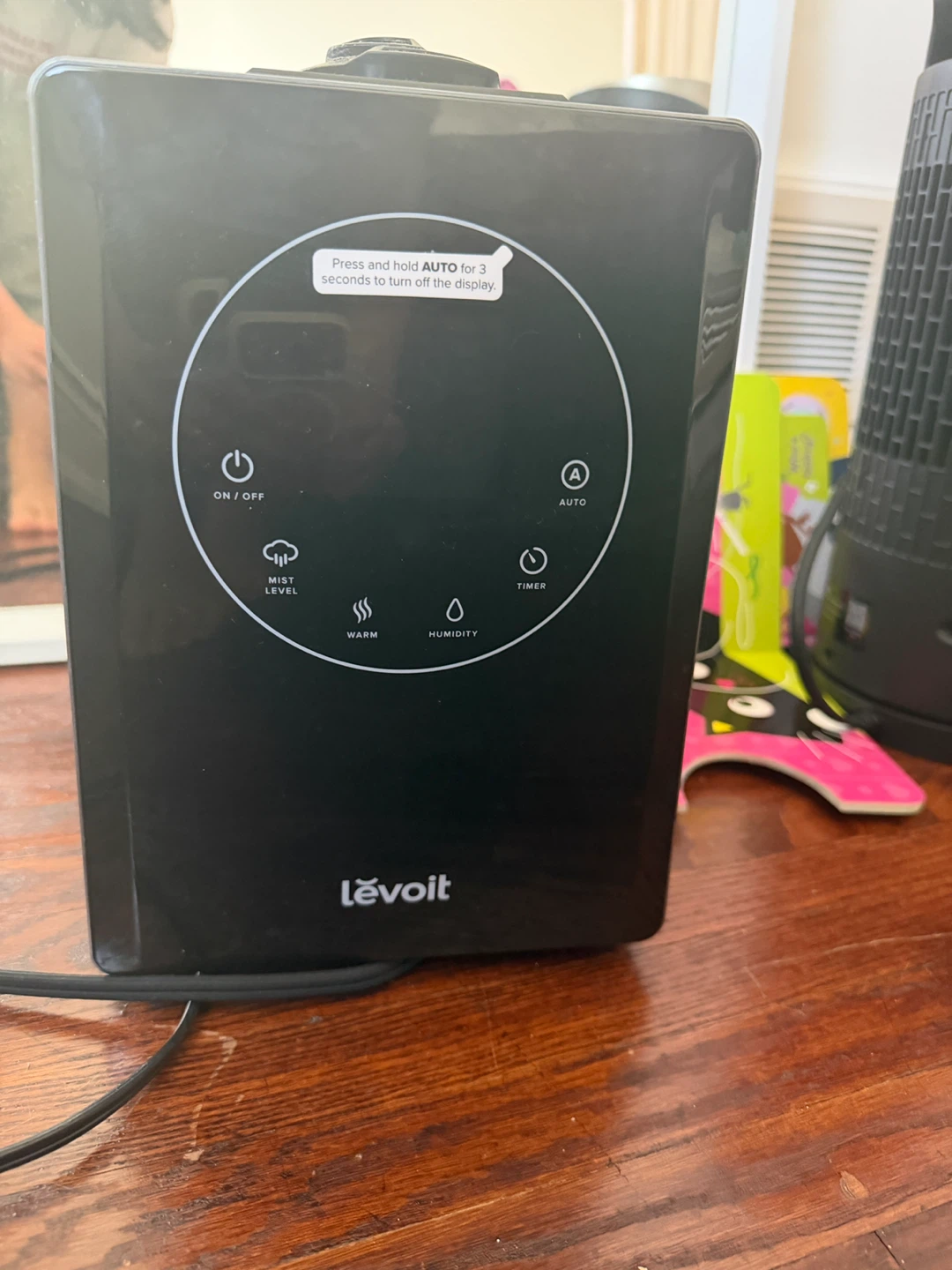 Levoit Humidifier for Bedroom, Warm & Cool Mist - photo 2