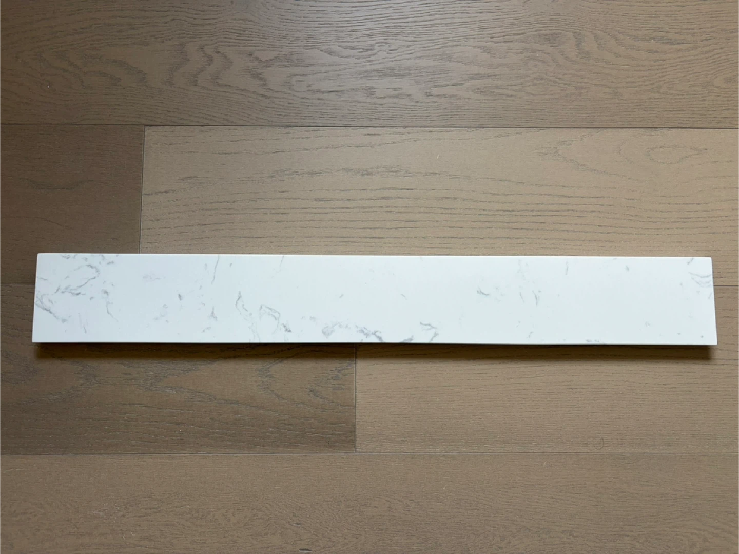 New Quartz Backsplash for Vanity 30 in