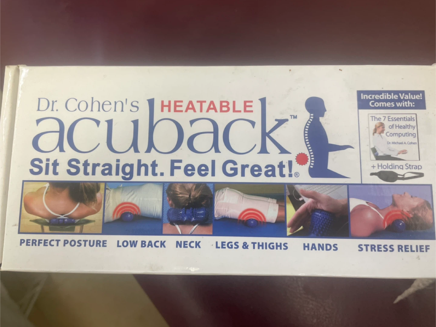 Dr. Cohen's Heatable AcuBack Sit Straight. - photo 2