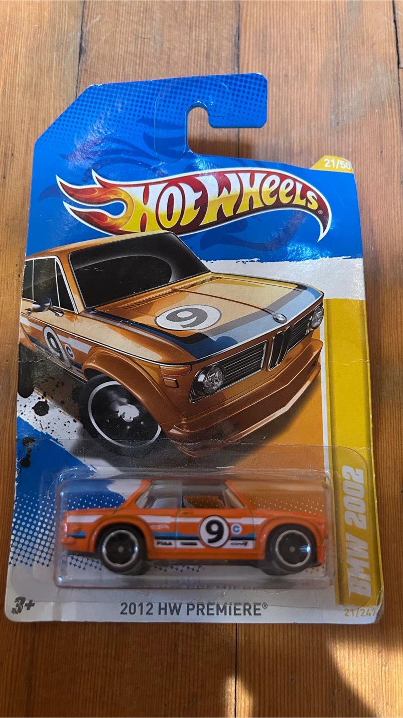 Hot Wheels BMW 2002 2012 HW Premiere Orange