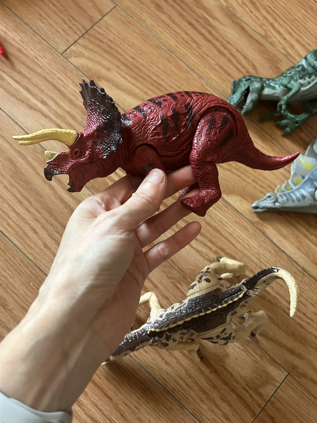 Electric Sound Dinosaur Toy Figures Set - photo 5