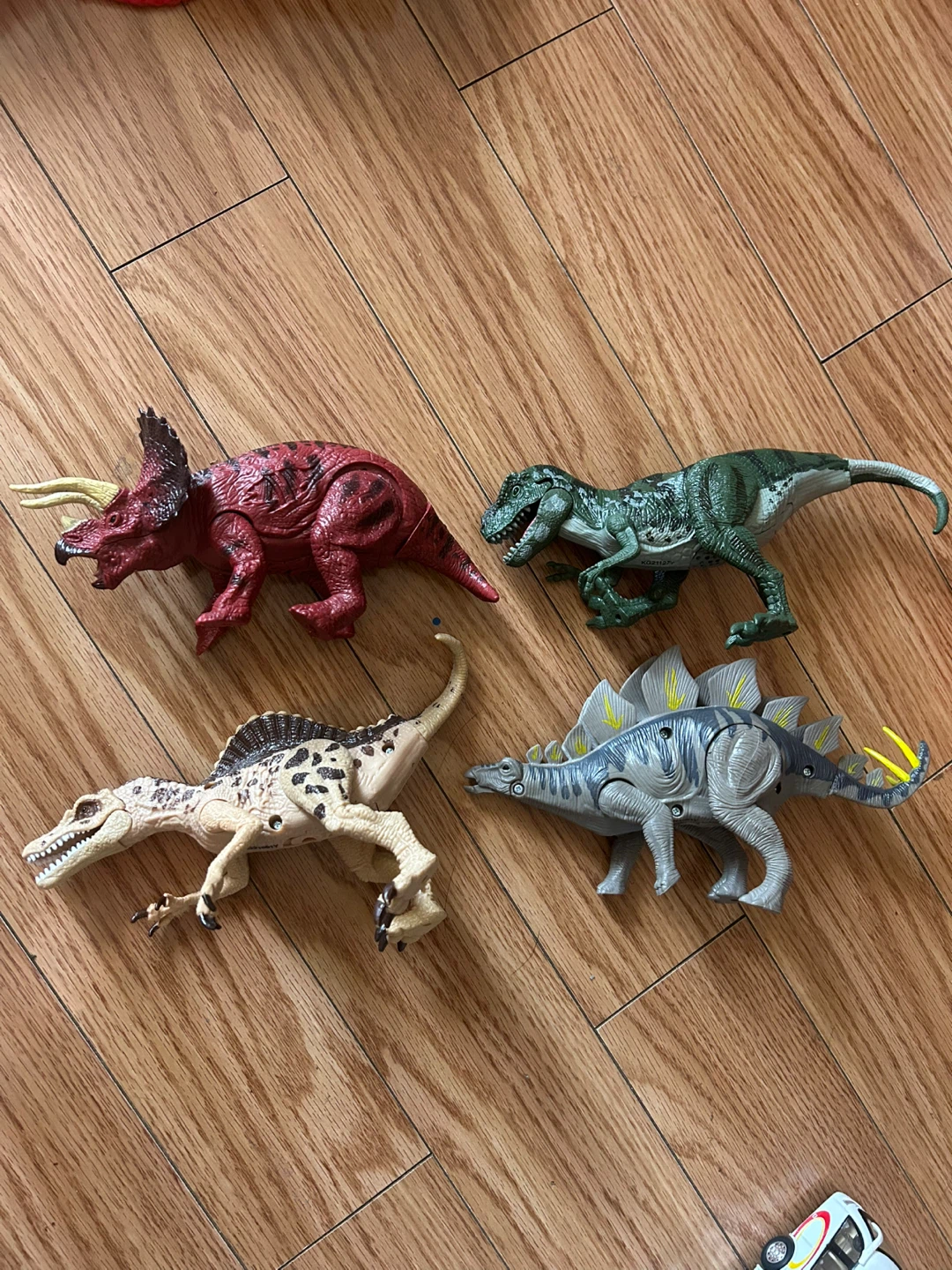 Electric Sound Dinosaur Toy Figures Set