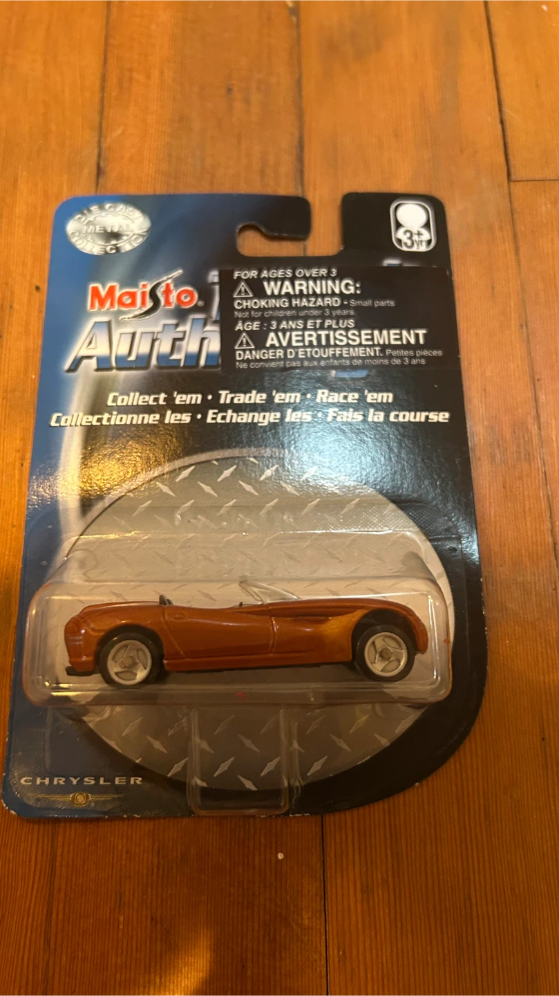Maisto All Stars Die Cast Car - Orange Convertible