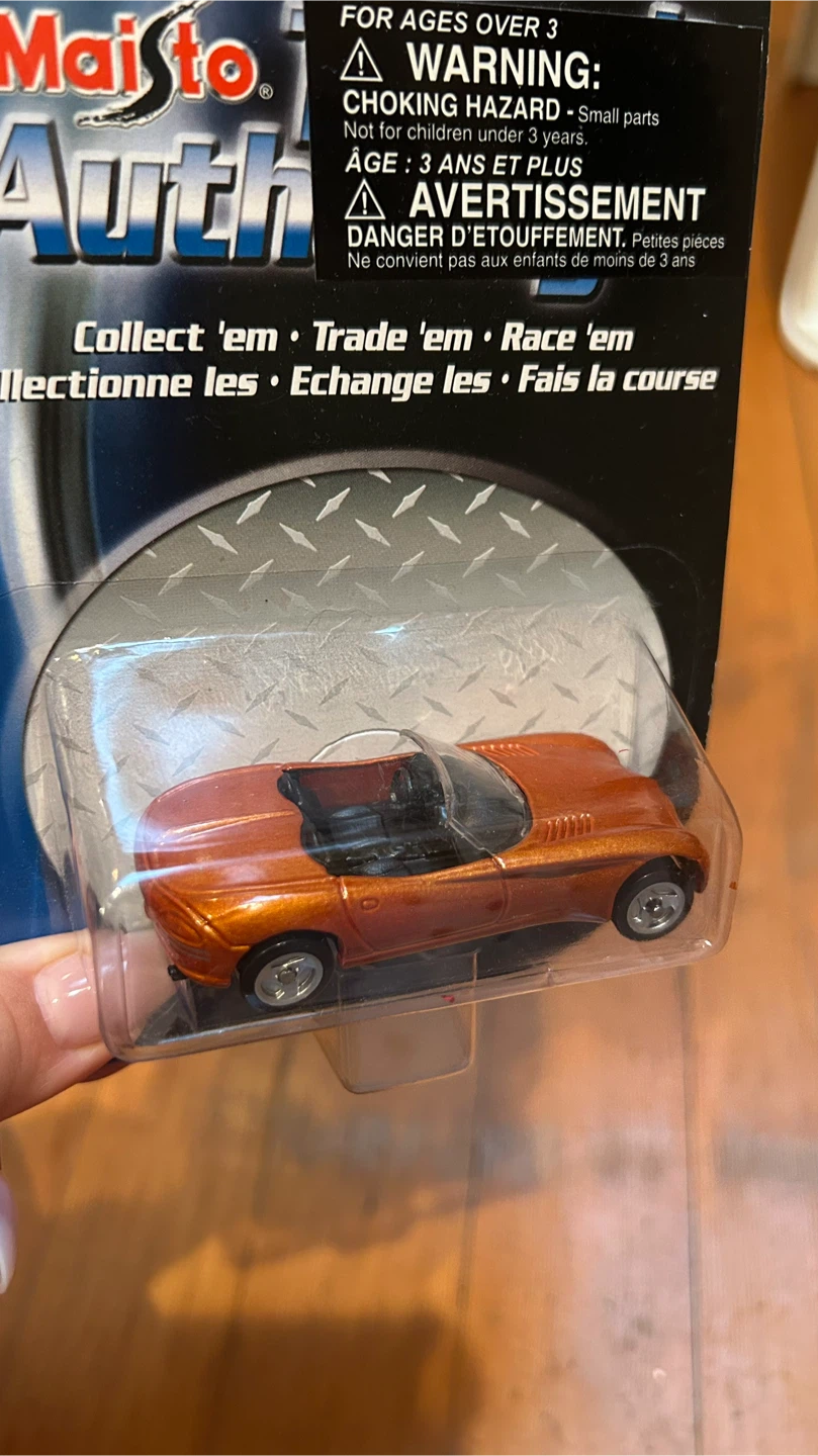 Maisto All Stars Die Cast Car - Orange Convertible - photo 2