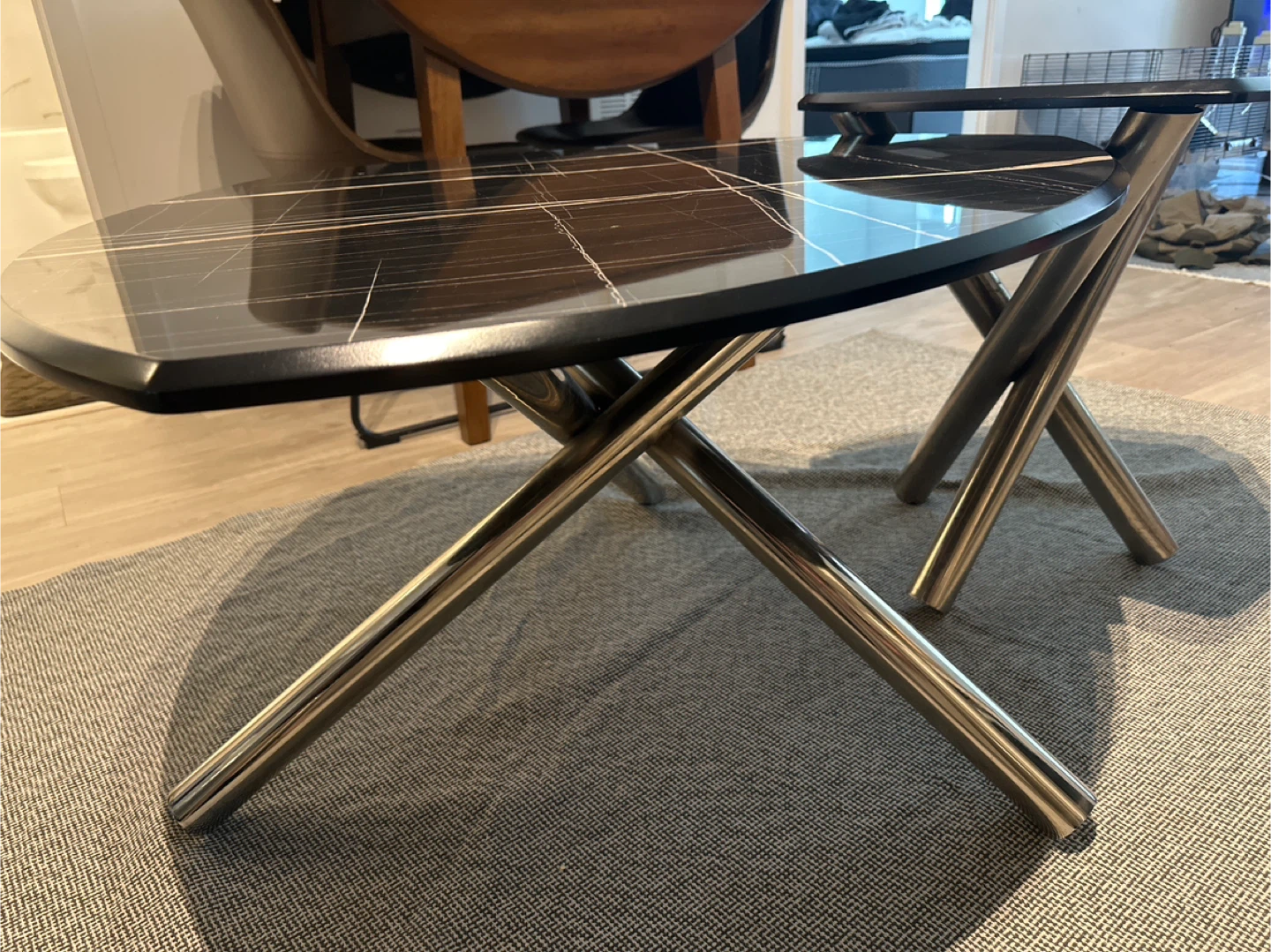 Coffee Table + Nesting Side Table Set - photo 2
