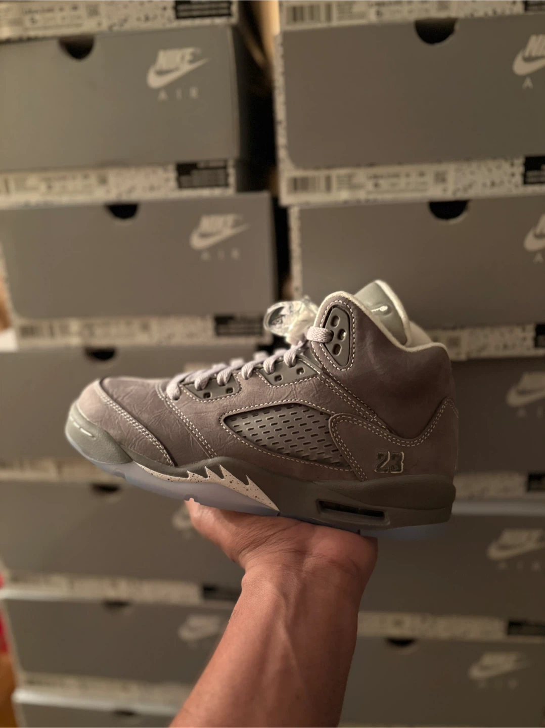 Air Jordan 5 Wolf Grey