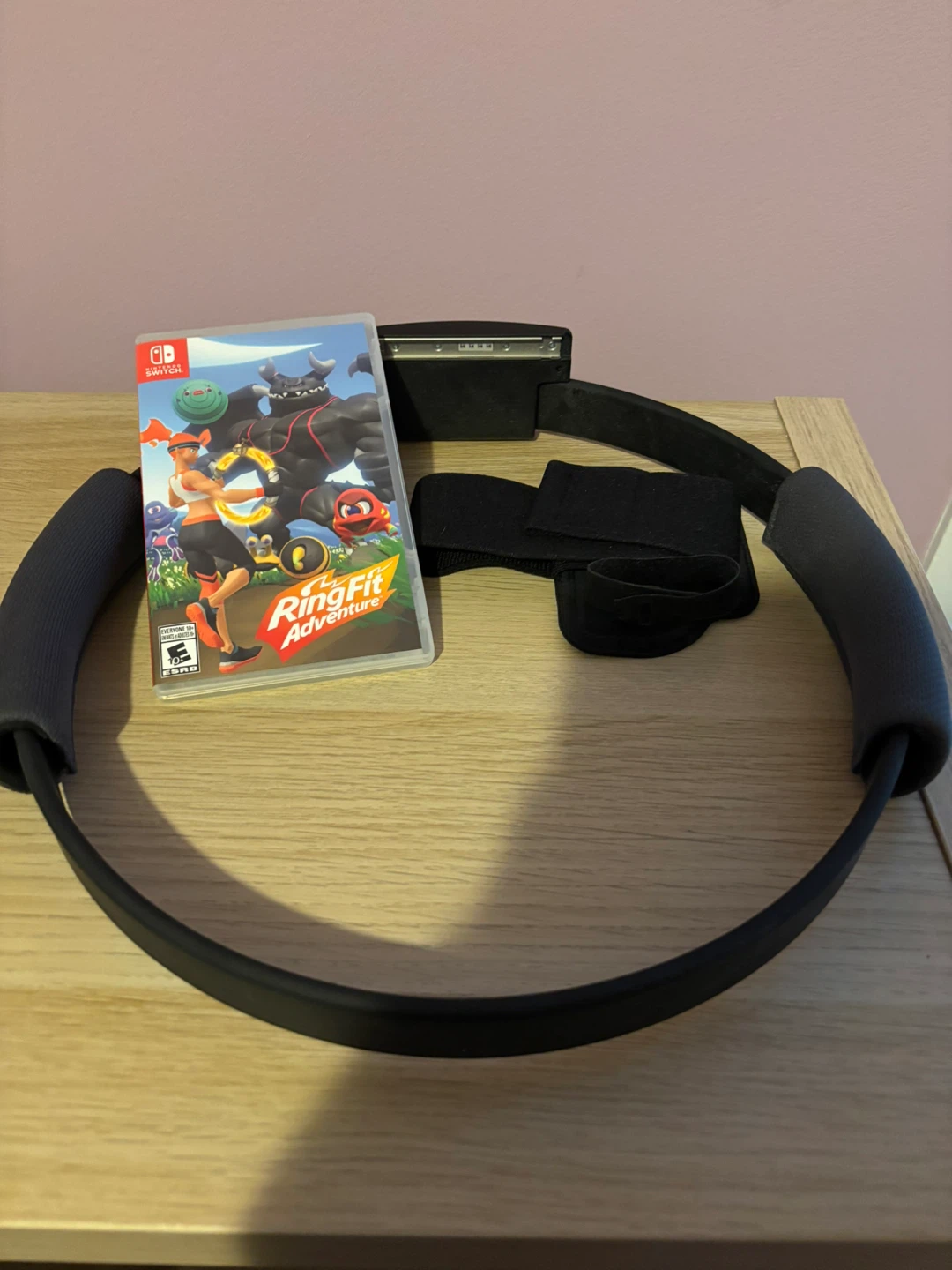 Switch OLED w/ case, Ring Fit, and Micro SD - photo 4