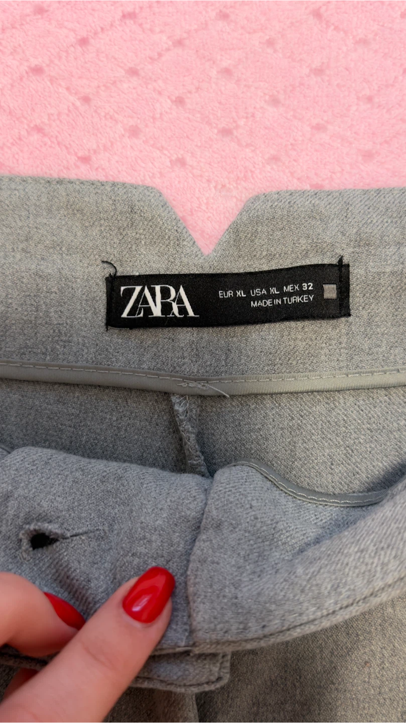 Zara Grey Trousers Size XL - photo 2