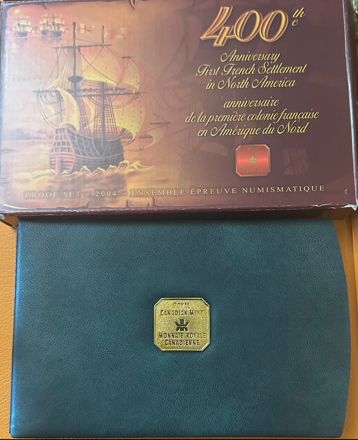 2004 Rare Royal Canadian Mint 400th Anniversary Proof Set - photo 3