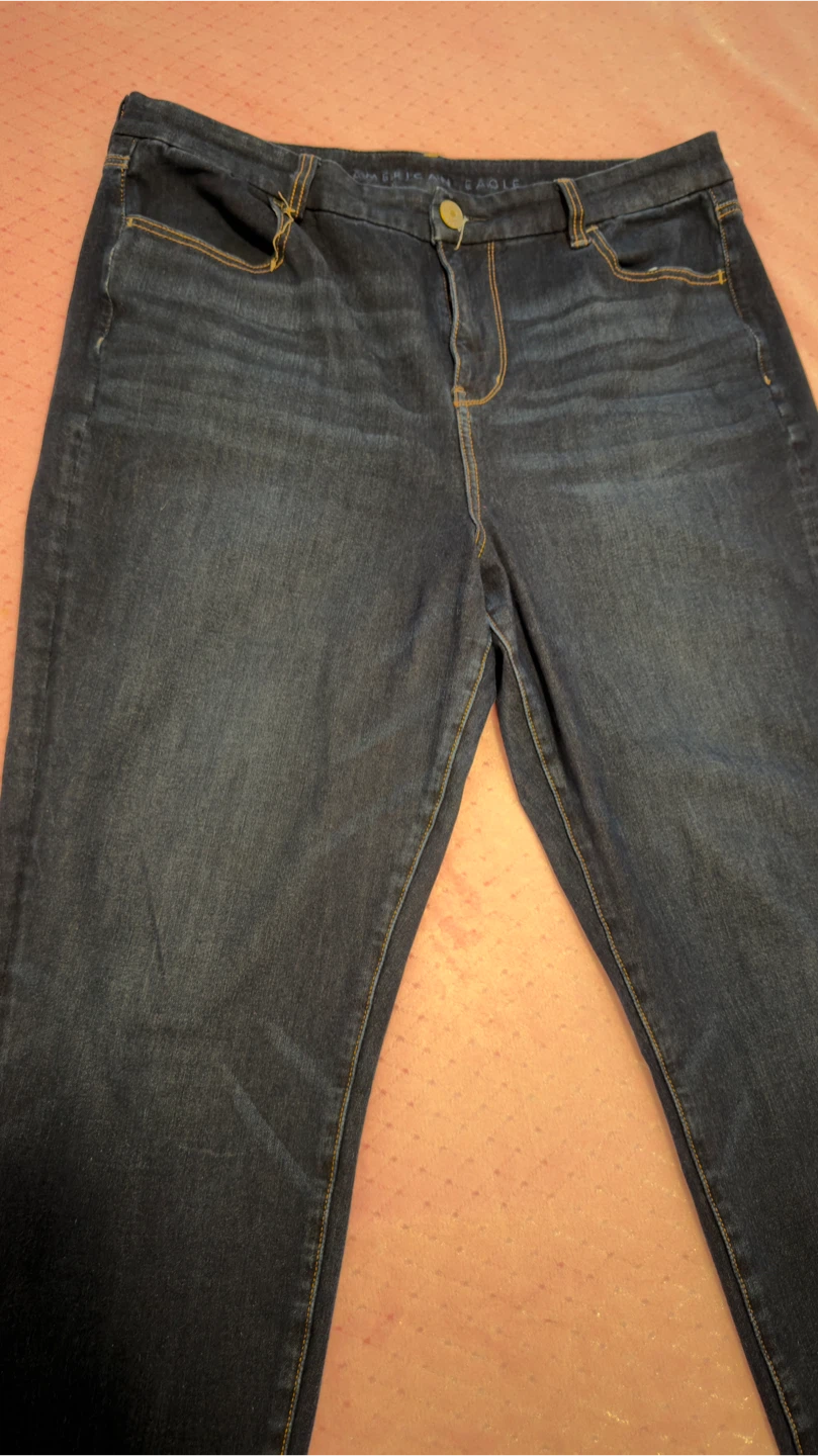 American Eagle "The Dream Jean" Dark Wash Denim Pants - photo 3