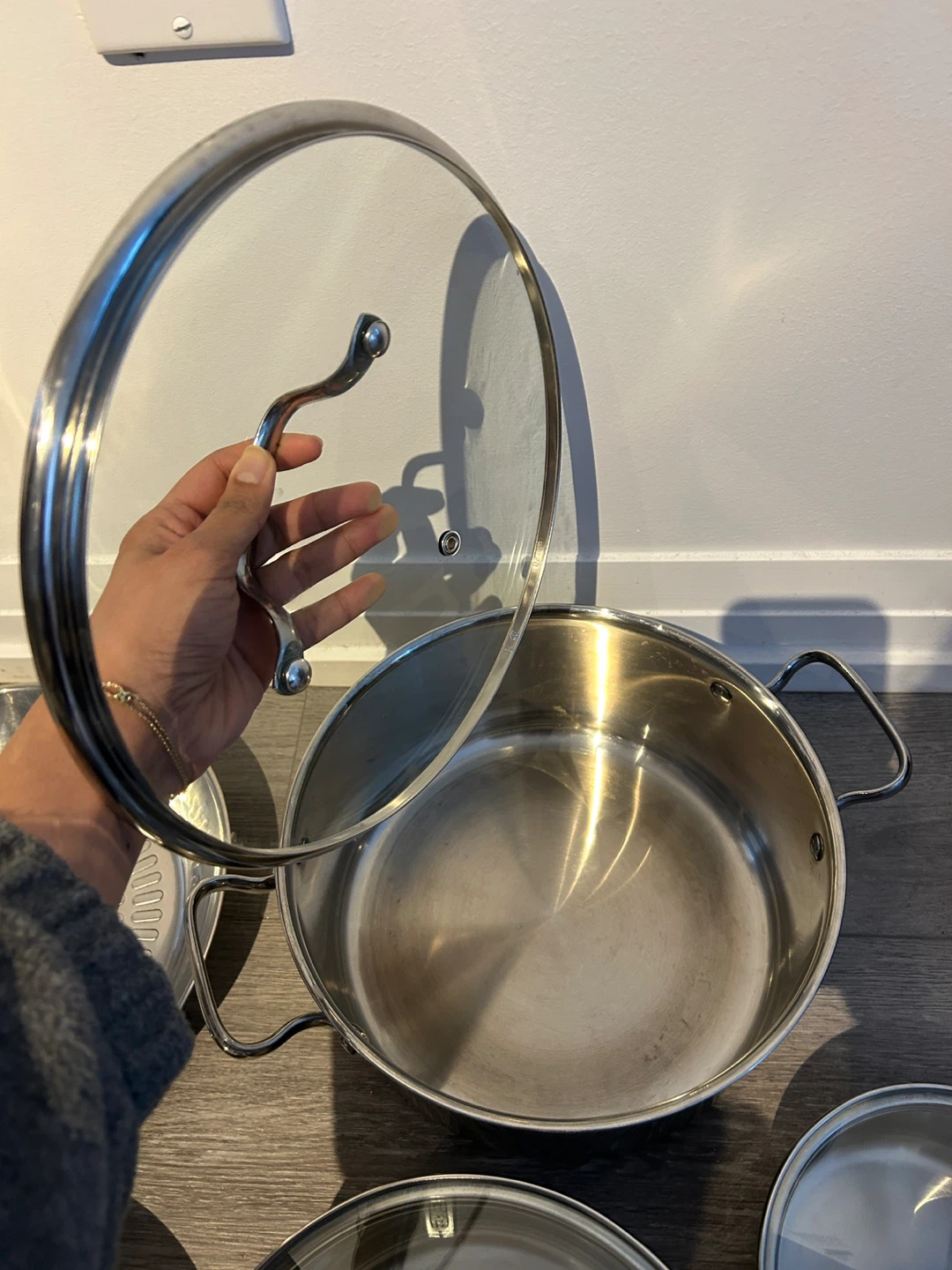 T-fal Stainless Steel Cookware Set (8 pieces) - photo 3