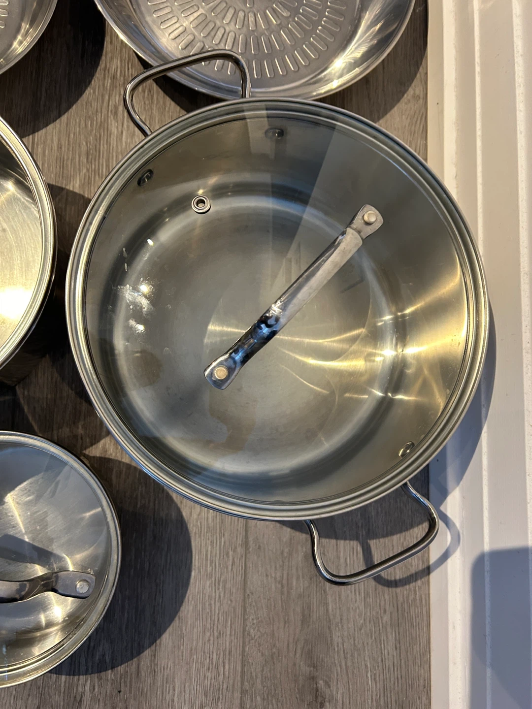T-fal Stainless Steel Cookware Set (8 pieces) - photo 2