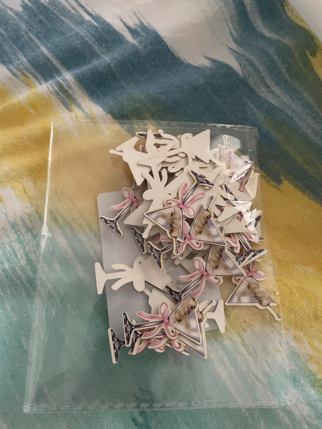 Martini Glass Themed Confetti - photo 4