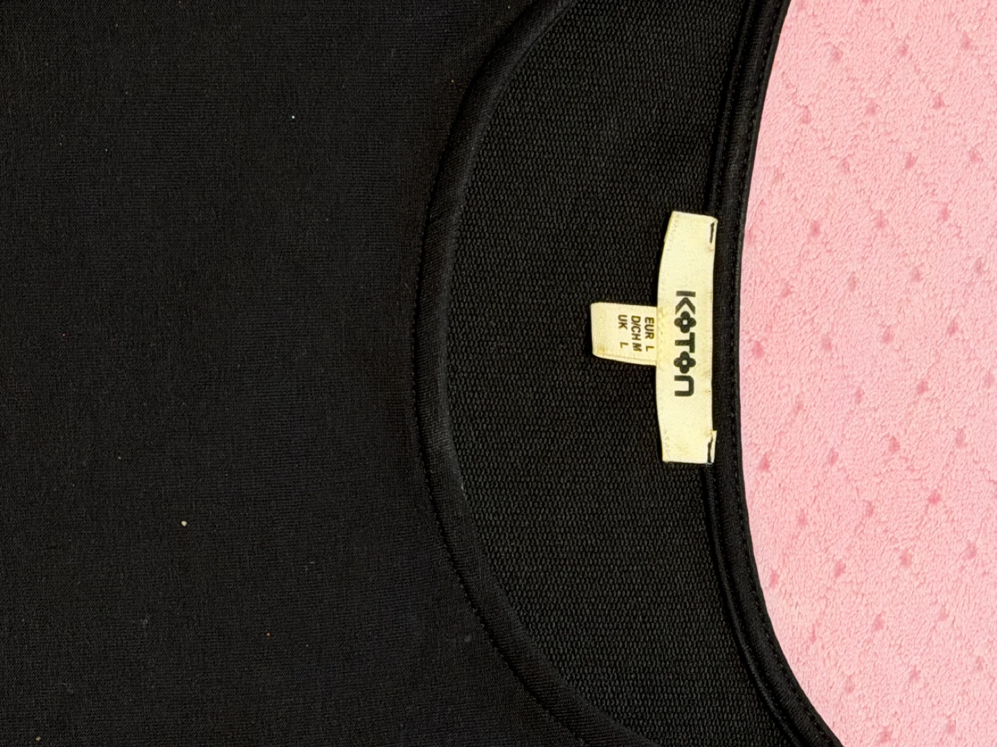 Koton Black Sweater with Sparkle Sleeves - Large - photo 4