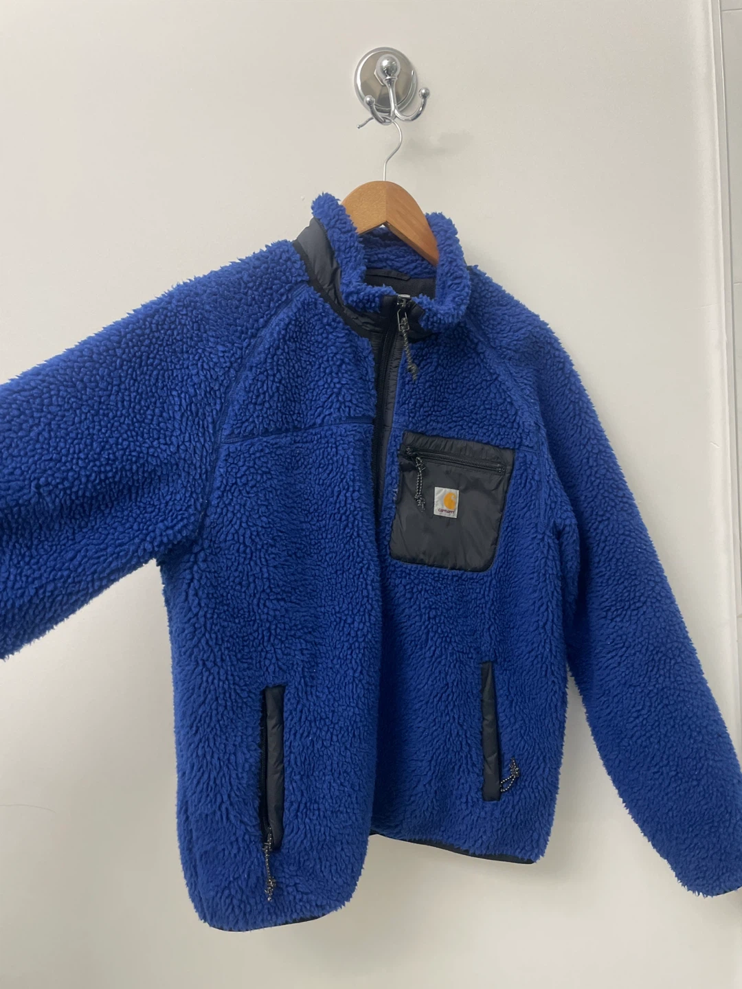 Carhartt WIP Fleece Jacket - Blue - Medium - photo 2