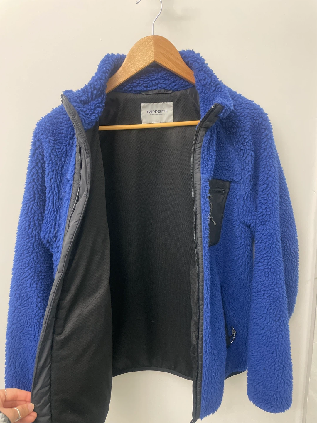 Carhartt WIP Fleece Jacket - Blue - Medium - photo 5