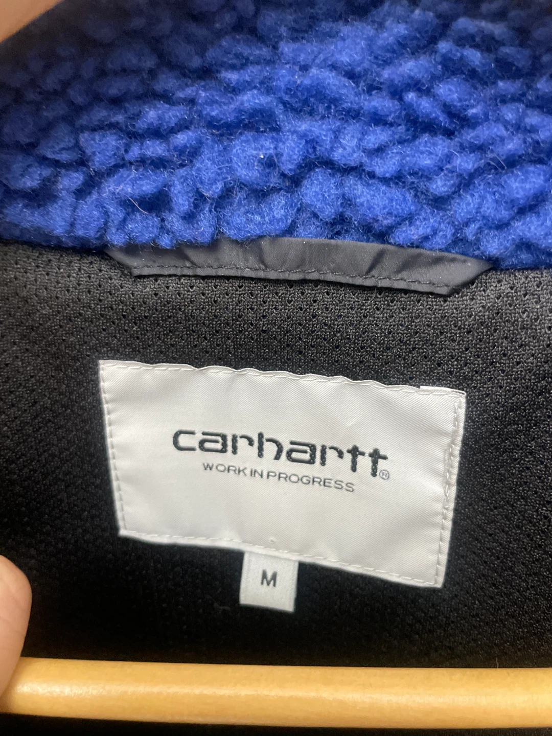 Carhartt WIP Fleece Jacket - Blue - Medium - photo 4