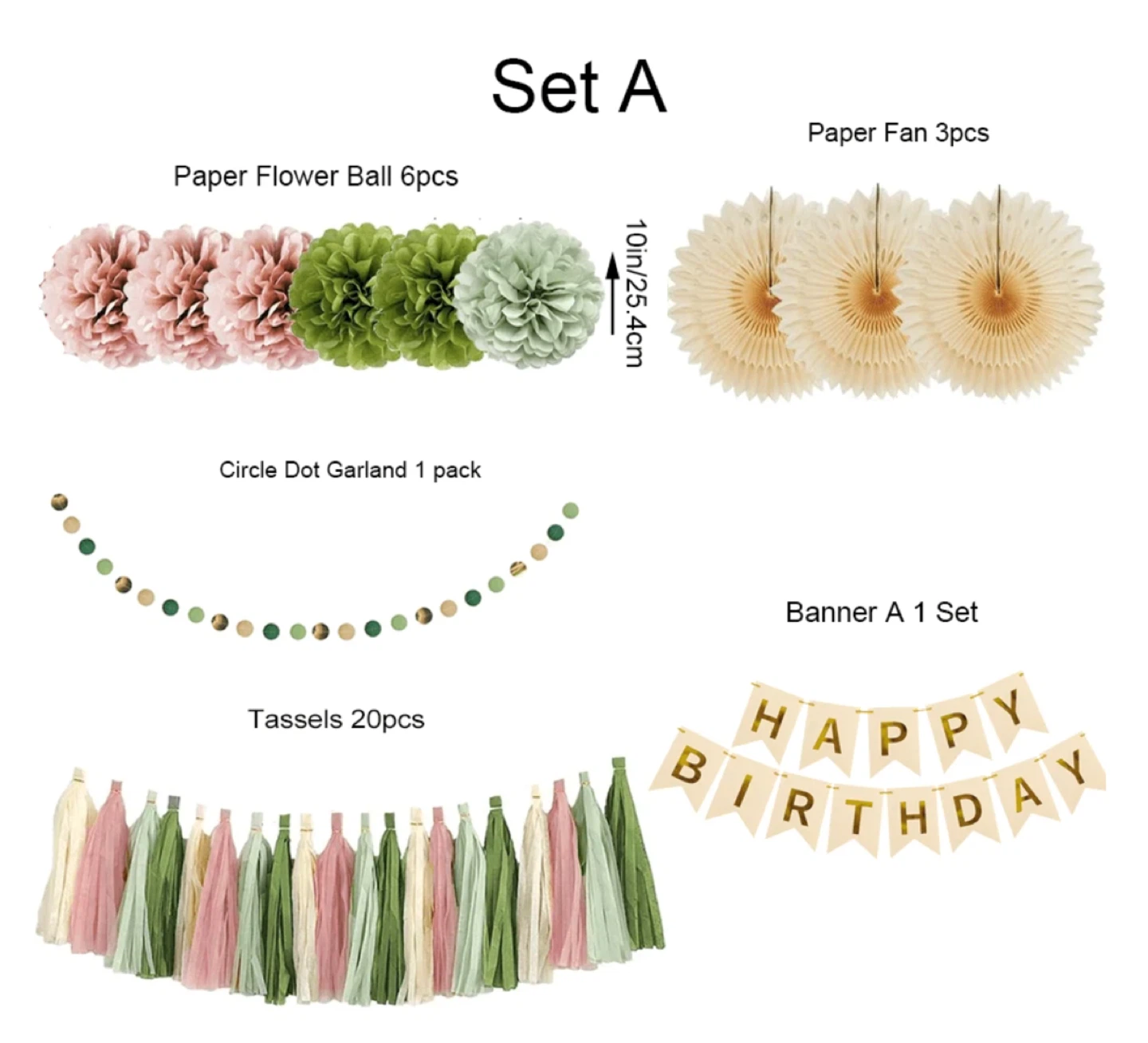 Birthday Party Decoration Set - photo 2