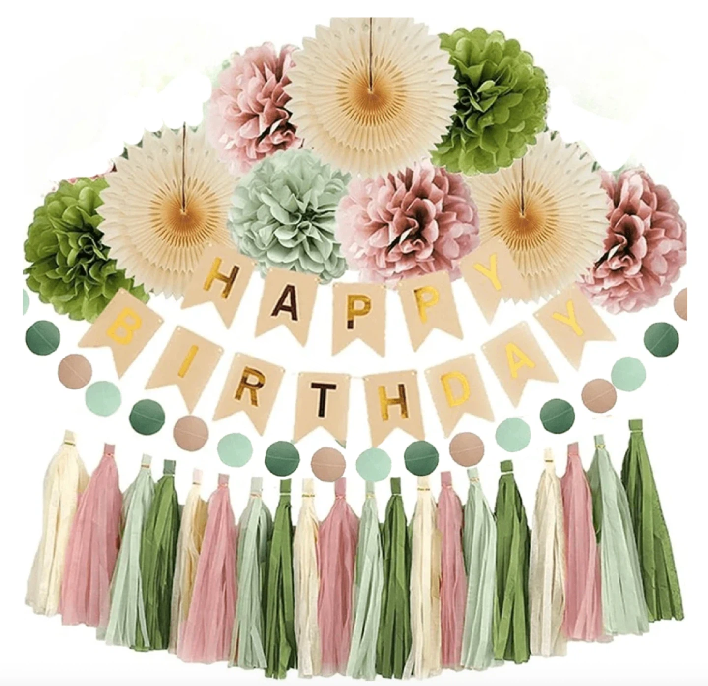 Birthday Party Decoration Set