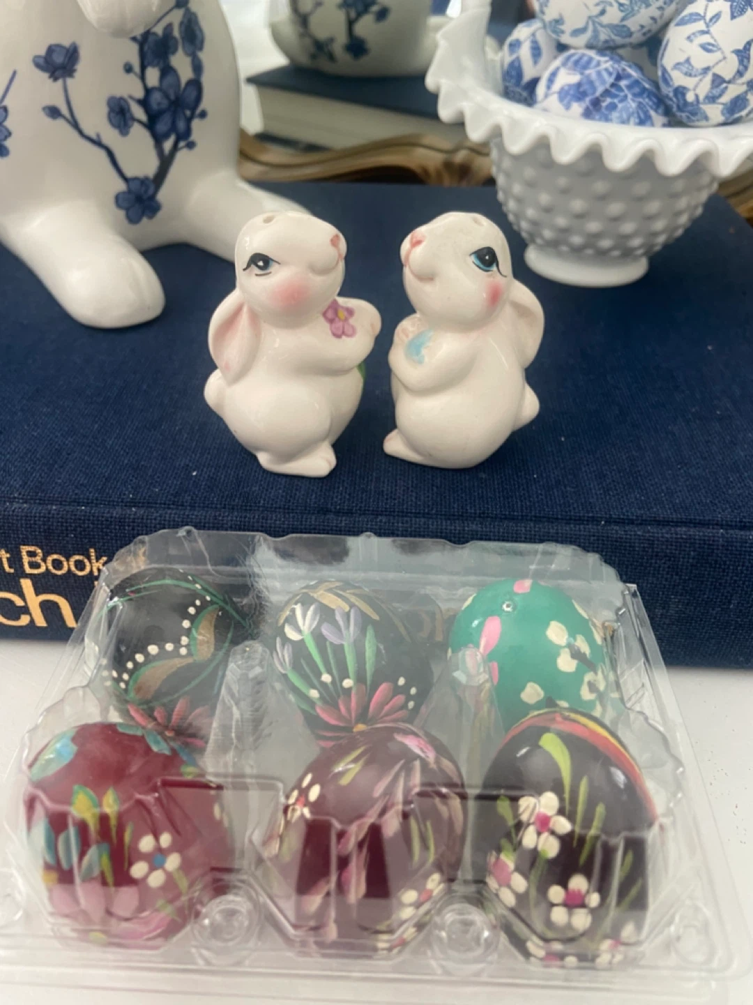 Set of 6 Hand-Painted Decorative Easter Eggs - photo 4