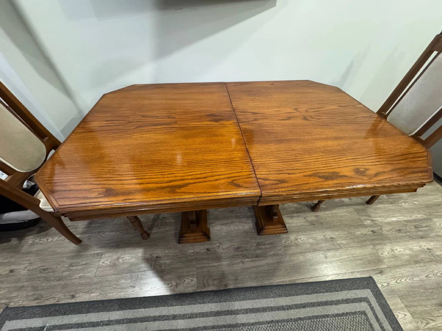 Wooden Table + 4 Chairs