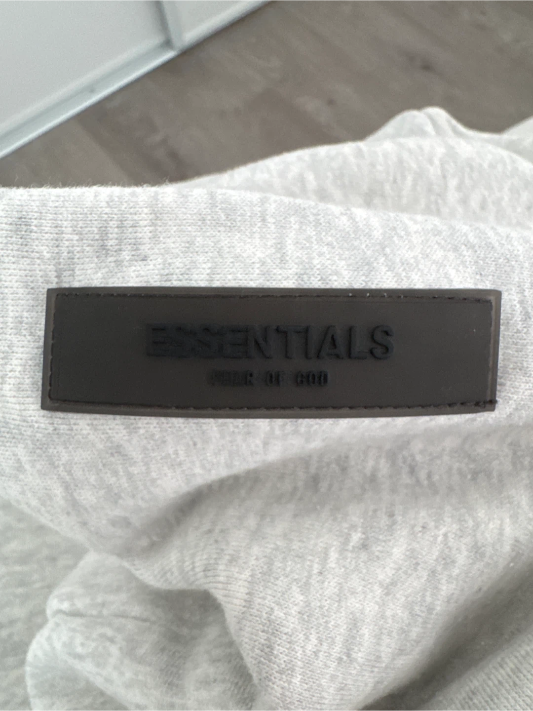 Light oatmeal essentials hoodie - photo 4