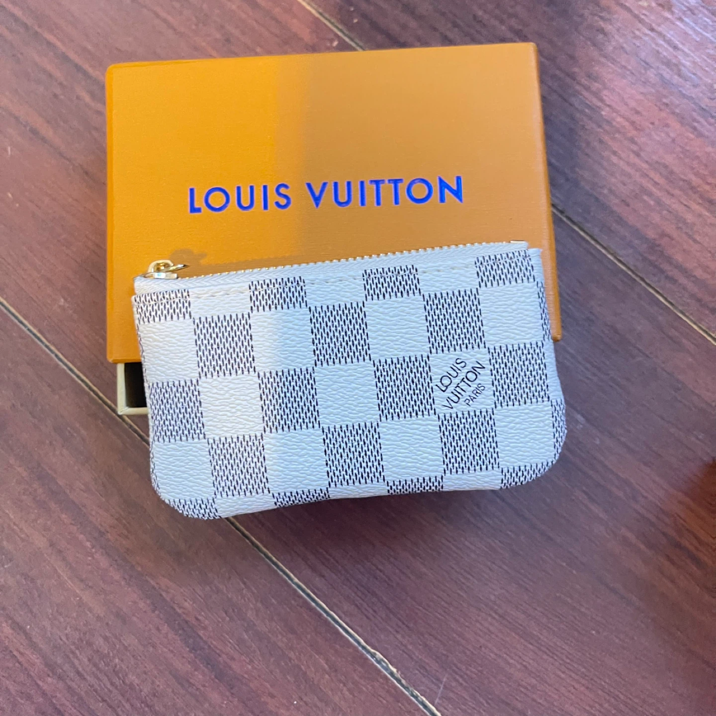 Louis Vuitton Damier Azur Canvas Coin Purse