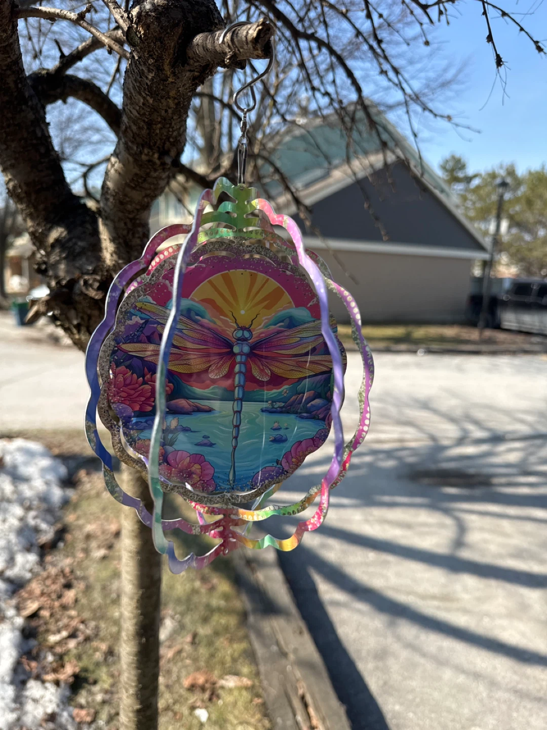 Dragonfly Wind Spinner
