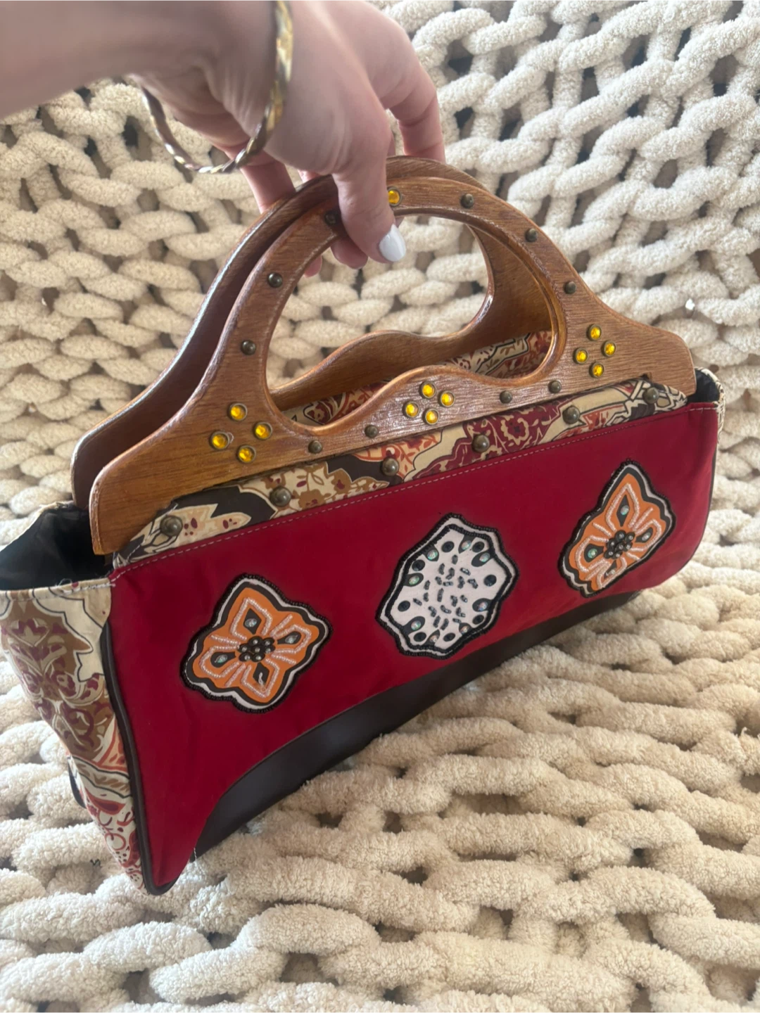 Vintage Beaded Handbag - photo 3