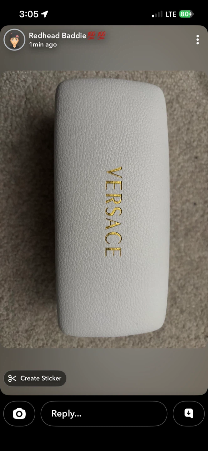 Versace Eyeglasses with Case - photo 2