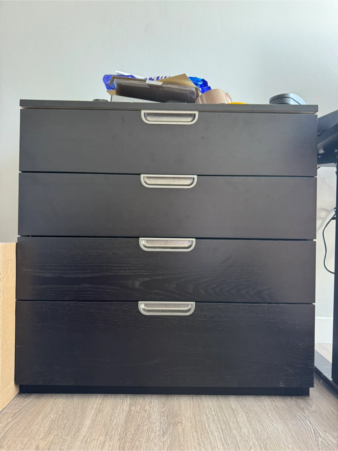IKEA lockable 4-drawer chest