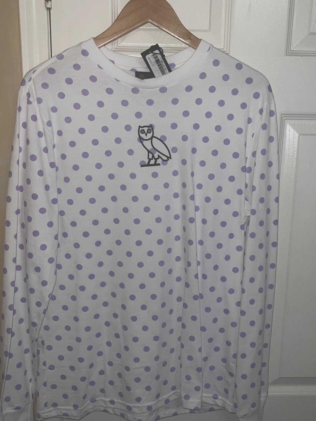 OVO Owl Polka Dot Long Sleeve Shirt